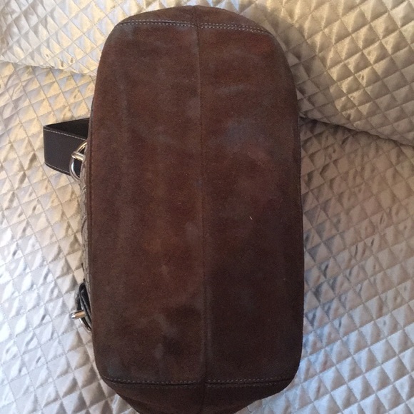Authentic Coach Signature Chocolate brown bag - Picture 8 of 12